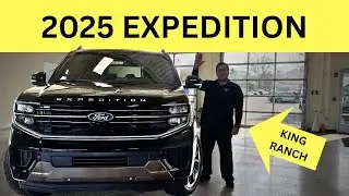 Ford Expedition King Ranch 2025 года! Полный обзор интерьера и экстерьера + что нового!