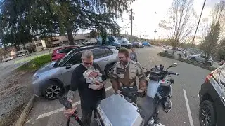 FOOD DELIVERY TO VANCITY VANLIFE AND LONERIDER MOTOLIGHT UNDER NOSE MOUNT UPDATE