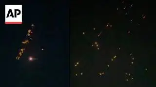 Video shows apparent Iran ballistic missiles dropping what expert says are cluster munitions