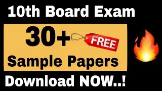 FREE Sample Papers for Class 10Th Board Exam 2021 basic and advanced CBSE Practice Set