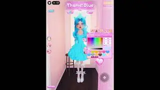 POV: When theme is blue #dti #dresstoimpress #blue #bluefairy #dtitheme #fairy