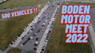 Car show in northern Sweden. HUGE turn out 500 cars +