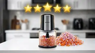 Обзор электрического кухонного измельчителя Borosil Chef Delite мощностью 300 Вт (лучшего овощерезки в Индии)🔥