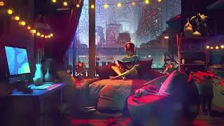 FadedAeon  Almost Summer Re Charge Vibrant Reading Raining Wet Window By Maciej Drabik