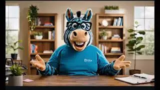 Ziggy the Zebra Talks About Staying Connected