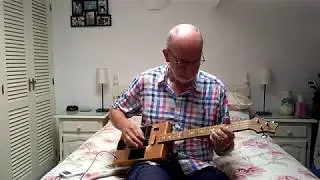 Brown Sugar by The Rolling Stones on cigar box guitar (CBG) - the BlasterTone by Lloydy