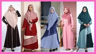 23 MODEL BAJU GAMIS SYARI TERBARU ORIGINAL BRANDED SET KHIMAR TAHUN 2020