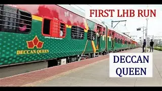 LHB DECCAN QUEEN: New Avatar for Iconic Deccan Queen Skips Dadar in Style!!!