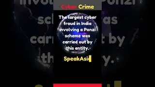 Largest cyber fraud #CyberSecurity #CERTIn #IndiaLaw