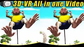VR 3D All Videos l 3D VR Videos l Virtual Reality 3D Animated Video l Game Videos VR l Pankoo Kidz
