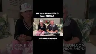 Will you be watching our interview with/Kim D? #shortsfeed #rhonj #interview #housewives #instagood