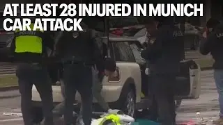 At least 28 injured in Munich car attack