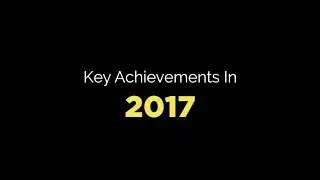 Key Achievements in 2017