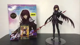 Unboxing Scathach from FGO and the Seller gave me 5 Star Jeanne d'Arc Card...