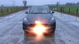 The Final Countdown Tesla Light Show