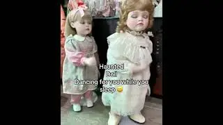 My creepy haunted doll porcelain doll collectors #vintagedoll #doll #haunteddoll #amelia
