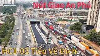 Nút Giao An Phú Hầm Chui HC1-02 Tiến Về Đích
