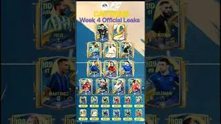 Captains Event Week 4 Official Leaks 🔥 #eafc25 #fcmobile #trending #reels  #viral #shorts #captains