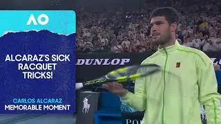 Carlos Alcaraz Has Some Tricks Up His Sleeve | Australian Open 2026