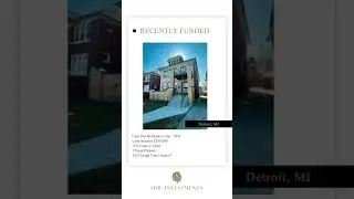 Recently Funded - Cash Out Refinance Loan $285,000