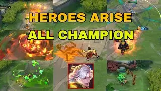 HEROES ARISE ALL HEROES AND SKILLS TEST l HEROES ARISE GAMEPLAY AND TEST