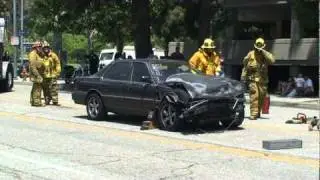 Los Angeles City Fire Department (LAFD) Vehicle Extrication Demonstration