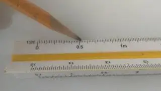 An&aacute;lisis de un escal&iacute;metro (Escala 1:20)