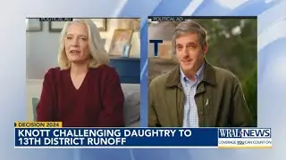 Republicans Kelly Daughtry and Brad Knott to runoff in the 13th Congressional District