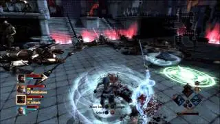 Dragon Age 2 boss battle: Knight Commander Meredith [HD]