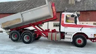 Köp Veteranlastbil Lastväxlare Scania 112 V8 på Klaravik