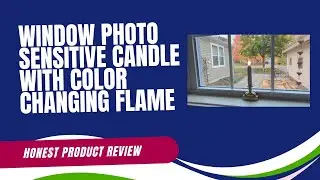 An honest review of Window Photo Sensitive Candle with Color Changing Flame & Dusk to Dawn Sensor