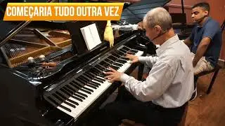 Come&ccedil;aria tudo outra vez, Gonzaguinha! #uhlik #gonzaguinha #pianodecauda #fritzdobbert #piano #mpb