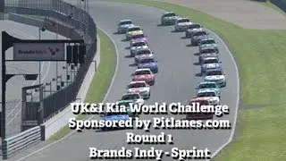 UK&I Kia World Challenge Round 1 Brands Indy Sprint [iracing]