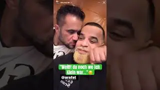 ALI BUMAYE erz&auml;hlt eine Kindheitsstory mit ARAFAT. #shorts #viral 😂