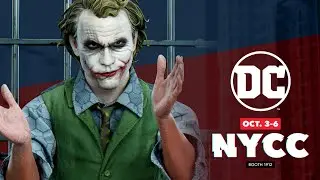 DC Comics Collectibles, The Joker, on display at New York Comic-Con!