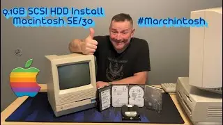 Масштабное обновление хранилища для Macintosh SE/30