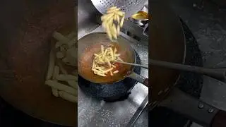 How To Make Honey Chilli Potato | Honey Potato Recipe #recipe #potatorecipe #ytshorts #yt #shorts