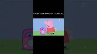 POV: LA MUSICA PREFERITA DI MARCO (SHAKERANDO EDITION) #peppapig #pig #peppa #humor #greenscreen
