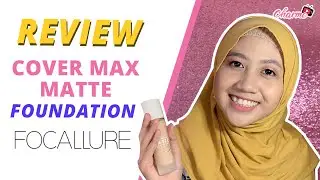 REVIEW FOCALLURE COVERMAX FULL COVERAGE FOUNDATION | FOUNDATION TERBARU DUPES FENTY BEAUTY? |IND/ENG