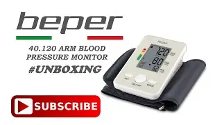 Beper 40.120 Arm Blood Pressure Monitor | #UNBOXING | Tensiometru de brat Beper 40 120