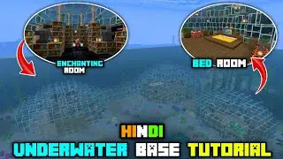 How To Make An Underwater Base Like @AnshuBisht In Minecraft 