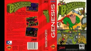 Boogerman: A Pick and Flick Adventure | SEGA Genesis Full Soundtrack OST (Real Hardware)