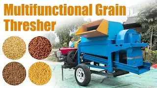 Multifunctional thresher | Multifunctional grain sheller machine for maize, sorghum, wheat, millet