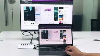 Boost Productivity with USBHub Screen Mirroring | Effortlessly Connect Your Devices#intpw #USBHub