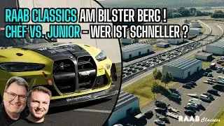 WER ist schneller am Bilster Berg? Chef VS. Junior Chef ! E30 und GT4 Hautnah!