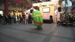 ANDROID DANCING THE CRAZY ANDRODANCE ON CRACK