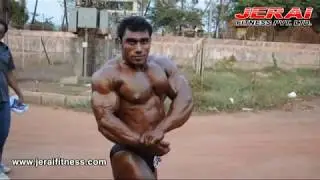 Sangram Chaughule Mr. india 2010, GOA - JERAI FITNESS EQUIPMENT-01.mpg