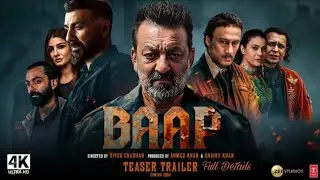 Baap Movie | Full Details | Upcoming Movie | Sunny Deol $ Sunjay Dutt | Cinema FD 