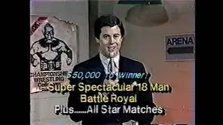 WWA Market Square Arena 4/24/82: Steve Regal, Rufus R Jones, Bobo Brazil, Jeff Van Camp, Harley Race
