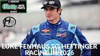 Люк Фенхаус перейдет в команду Hettinger Racing в 2026 году.